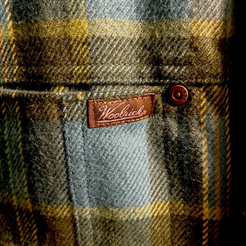 Woolrich Long-sleeve snapbutton flannel